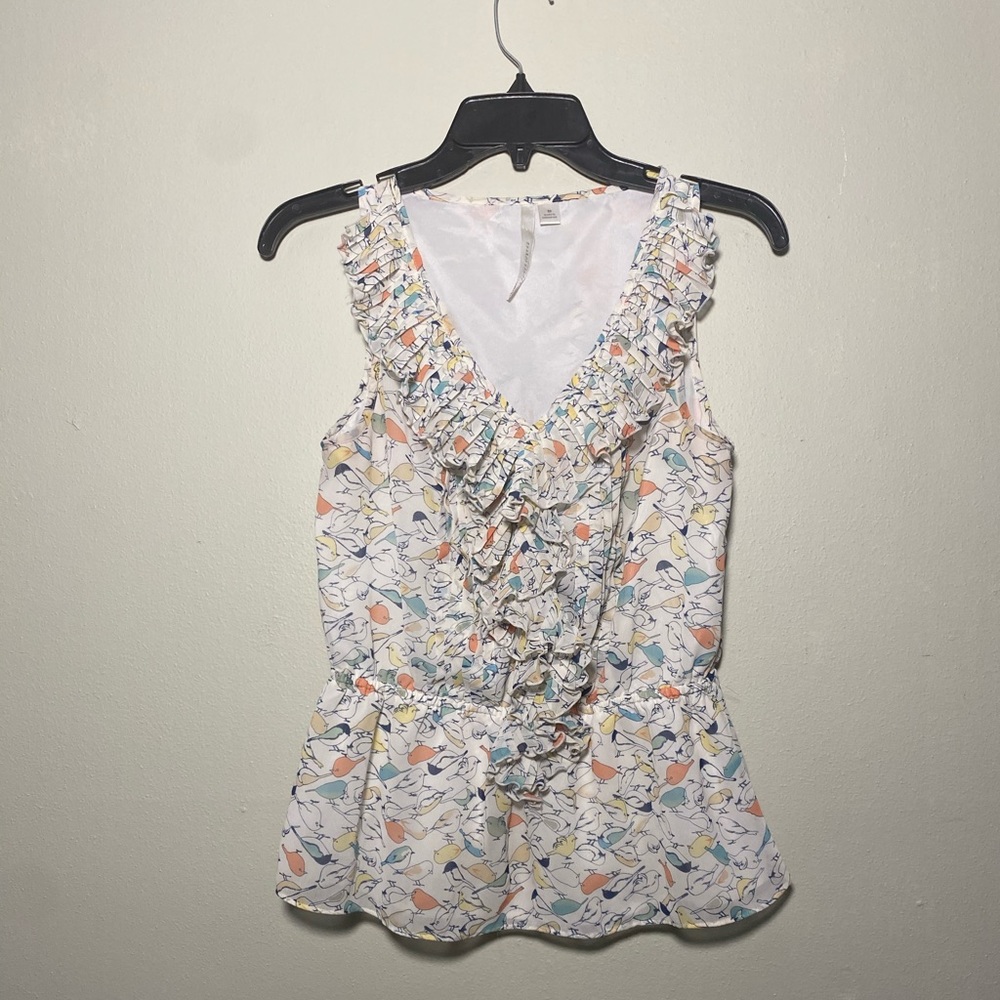 🎉SALE 3/$30🎉 Lauren Conrad ruffle top